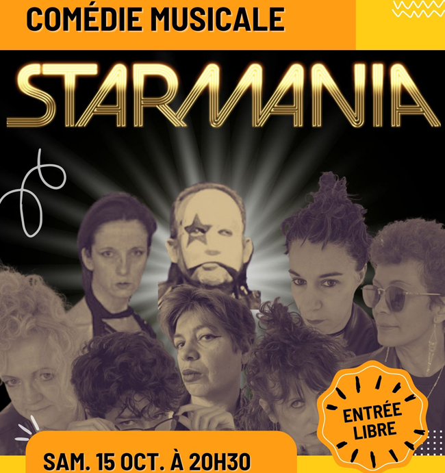 Starmania, l'opéra rock à Ablis, samedi 15 octobre 2022, à 20h30