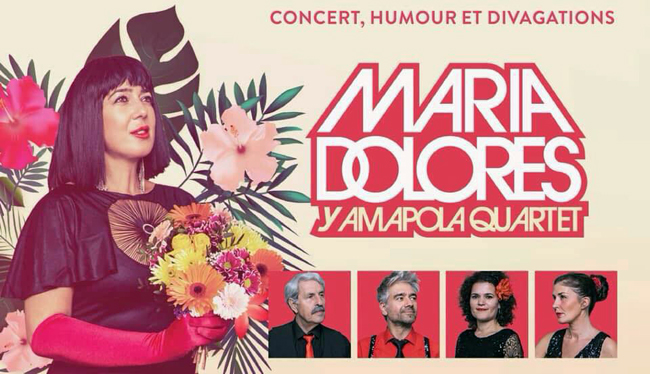 Maria Dolores Y Amapola Quartet en concert à La Lanterne, jeudi 27 janvier 2022, à 21h